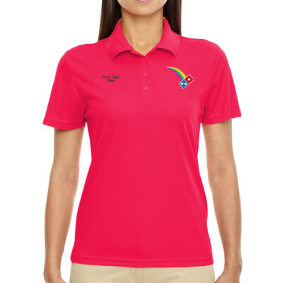Rainbow Pizza Lady's Polo Dri-Fit Thumbnail