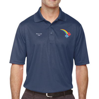 Rainbow Pizza Men's Polo Dri-Fit Thumbnail
