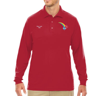 Rainbow Pizza Men's Polo Dri-Fit Thumbnail